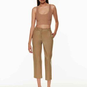 Aritzia Babaton Command Vegan Leather Pants 0